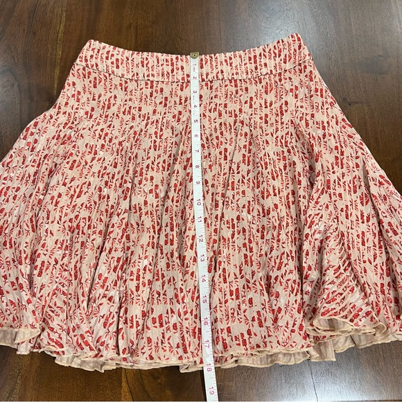 Alice and Olivia Mariette Pinstripe Floral Skirt Size 2 - Picture 11 of 11